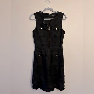 TAHARI Cotton Black Professional Dress